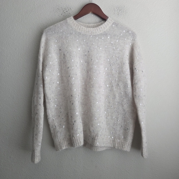 Sezane Ludivine Jumper in Silver size XS - Picture 6 of 10
